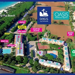 ** Lägenhetshotell Oasis Italien